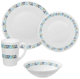 Набор столовый стекло Luminarc 16пр/4перс. "Jive"