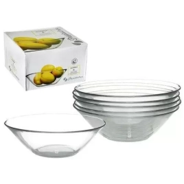 Набор салатников стекло "Инвитейшн" 6шт d14см