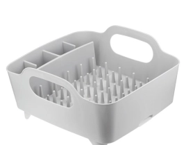 Сушилка для посуды пластм. 330x370х180мм "Изли" Смоки