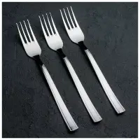 Вилка столовая нерж. "Торжество"  КОМПЛЕКТ 3ШТ на подвеске