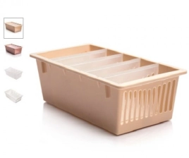 Органайзер кухонный д/пакетиков специй пластм. 5секц. 285х140х85мм