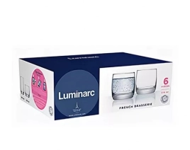 Набор стаканов стекло Luminarc "Diners French brasserie" 6шт 310мл низ.