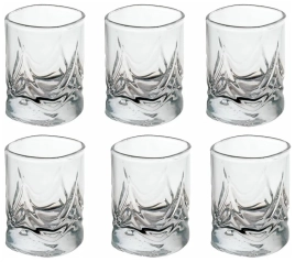 Набор стаканов стекло Pasabahce "Триумф" 6шт 60мл д/водки