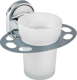 Держатель д/зубных щеток малый со стаканом Potato 