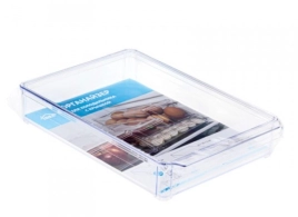 Контейнер д/прод. пластм. (д/холодильника) 200х300х50мм Прозр. с Крышкой