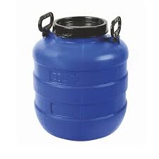 Бочка пластм. 30л с винт. крышкой+внутр.кр."антивсплеск",с нав.ручк.,горл.д.188мм Цв.("Радиан")