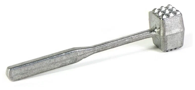 Молоток д/отбивания мяса алюм. 23см фото 1