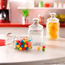 Банка для продуктов стекло Luminarc "Club" 1,0л фото 1