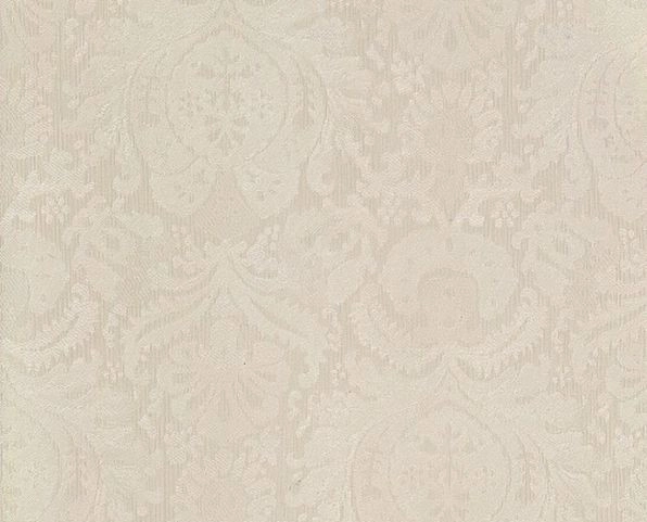 Клеёнка на ткан.основе с тиснением "шелкография" светло-бежевая шир.1,35м фото 1