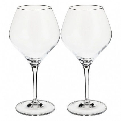Набор бокалов стекло "BOHEMIA" "Аморосо" 2шт 350мл д/вина. фото 1