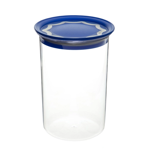 Банка для продуктов пластм. 1,4л 115х115х222мм с вакуум. фото 1