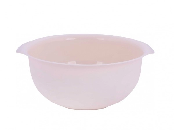 Чаша пластм. 3,0л d235мм выс.105мм "Классик" Бежевый фото 1