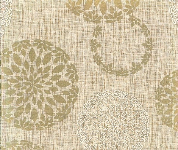 Клеёнка на неткан.основе МАЖОР "Фантазия" бежевая шир.1,35м фото 1