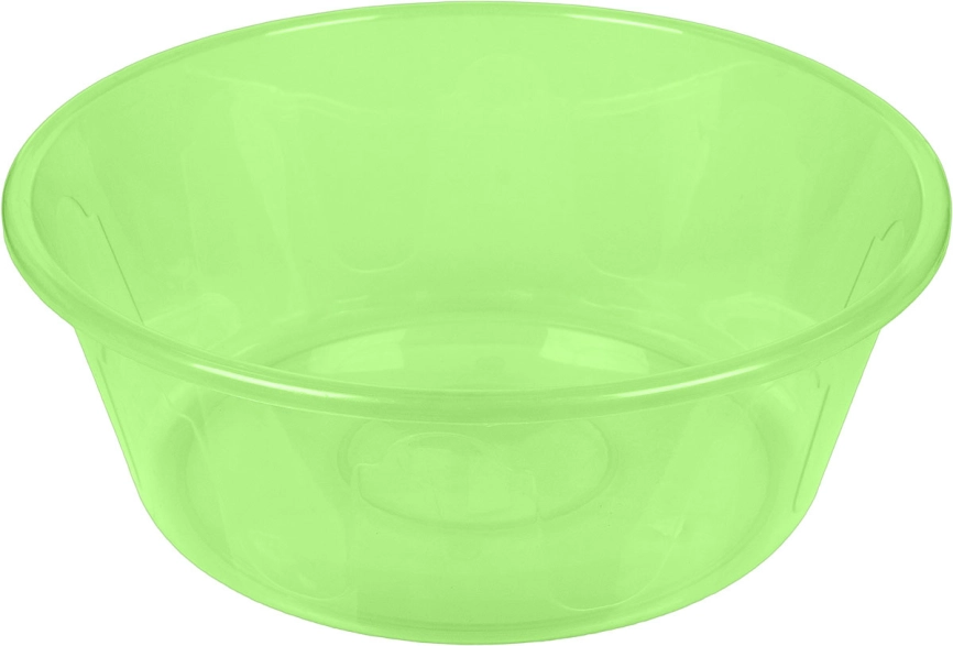 Таз пластм. 15л прозрачный "Хозяюшка" фото 1