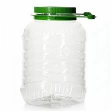 Банка для продуктов пластм. с закруч.кр.10,0л ПЭТ съемн. ручка фото 1