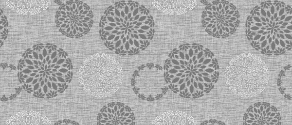 Клеёнка на неткан.основе МАЖОР "Фантазия" серая шир.1,35м фото 1