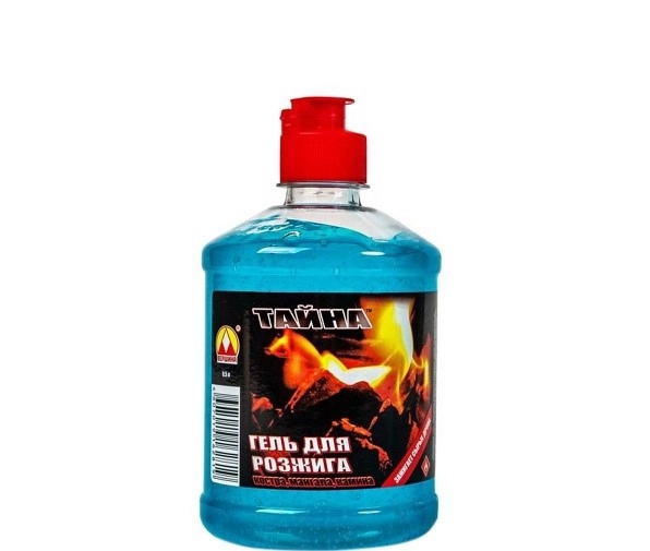 Средство для розжига (гель) "Тайна" 0,5л. Вершина фото 1