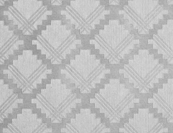 Клеёнка на ткан.основе с тиснением "шелкография" белая шир.1,35м фото 1