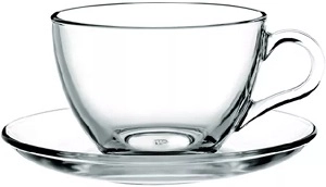 Набор чайный стекло "Pasabahce" 12пр/6перс. "Бейзик" 215мл фото 1