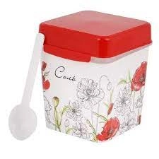 Емкость д/продуктов пластм. "Уют" "Соль" 1,2л с ложкой фото 1