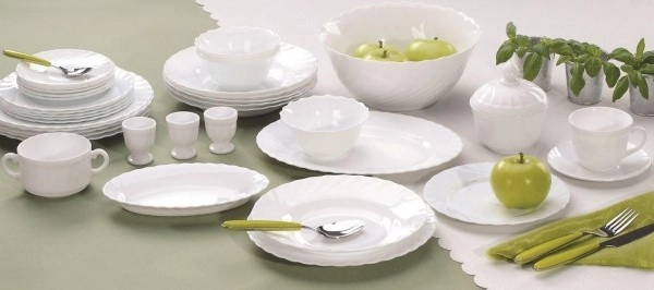 Салатник стекло Luminarc "Trianon" d12см Белый фото 1