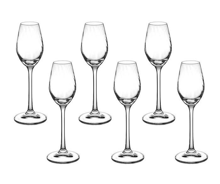 Набор бокалов стекло "BOHEMIA" "Виола" 6шт 60мл фото 1