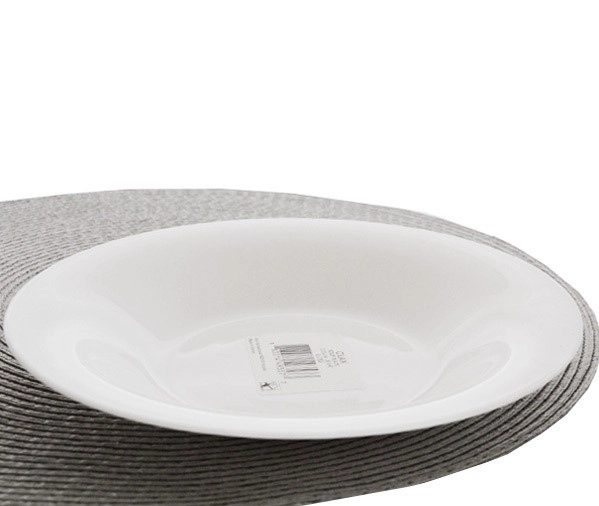 Тарелка стекло Luminarc "Opal" глуб. d21,5см Белый фото 1