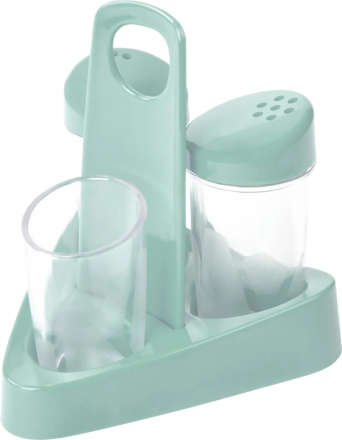 Набор для специй пластм. "Люмици" Бирюзовый фото 1