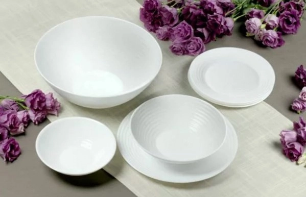 Салатник стекло Luminarc "Harena" d27см Белый фото 1