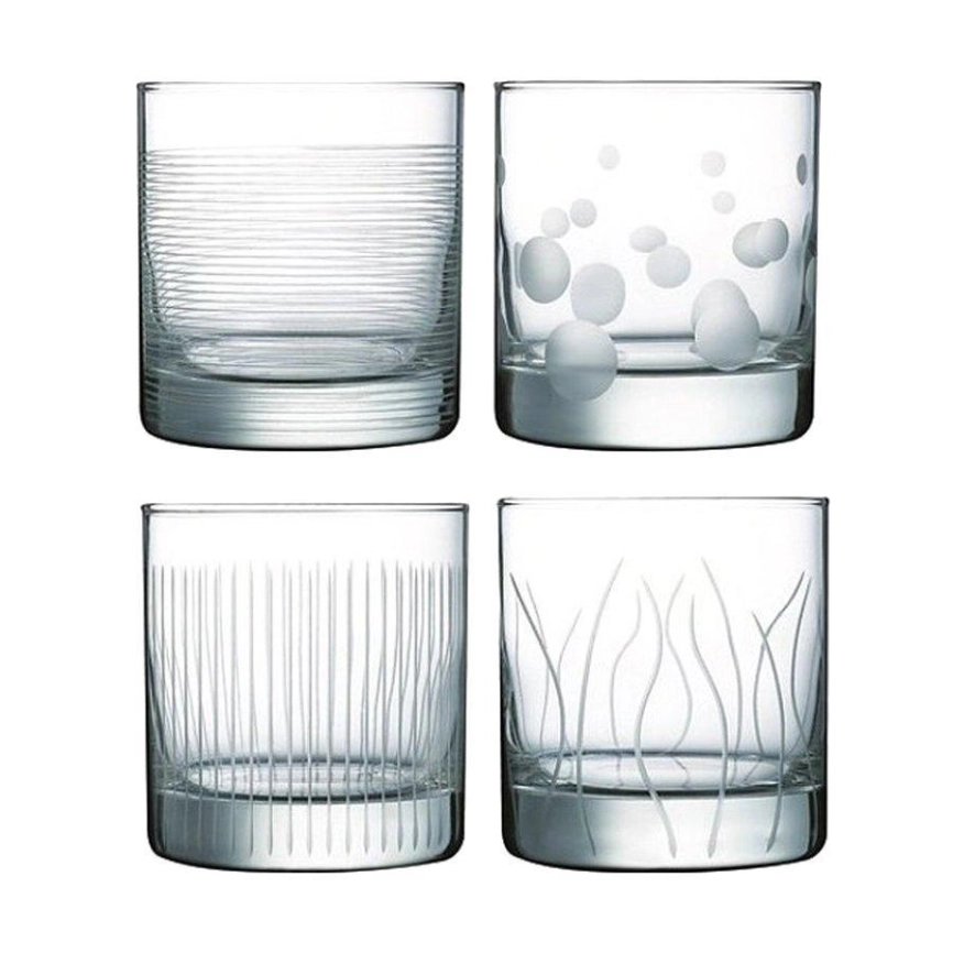 Набор стаканов стекло Luminarc "Лаунж клаб" 4шт 300мл низкие фото 1
