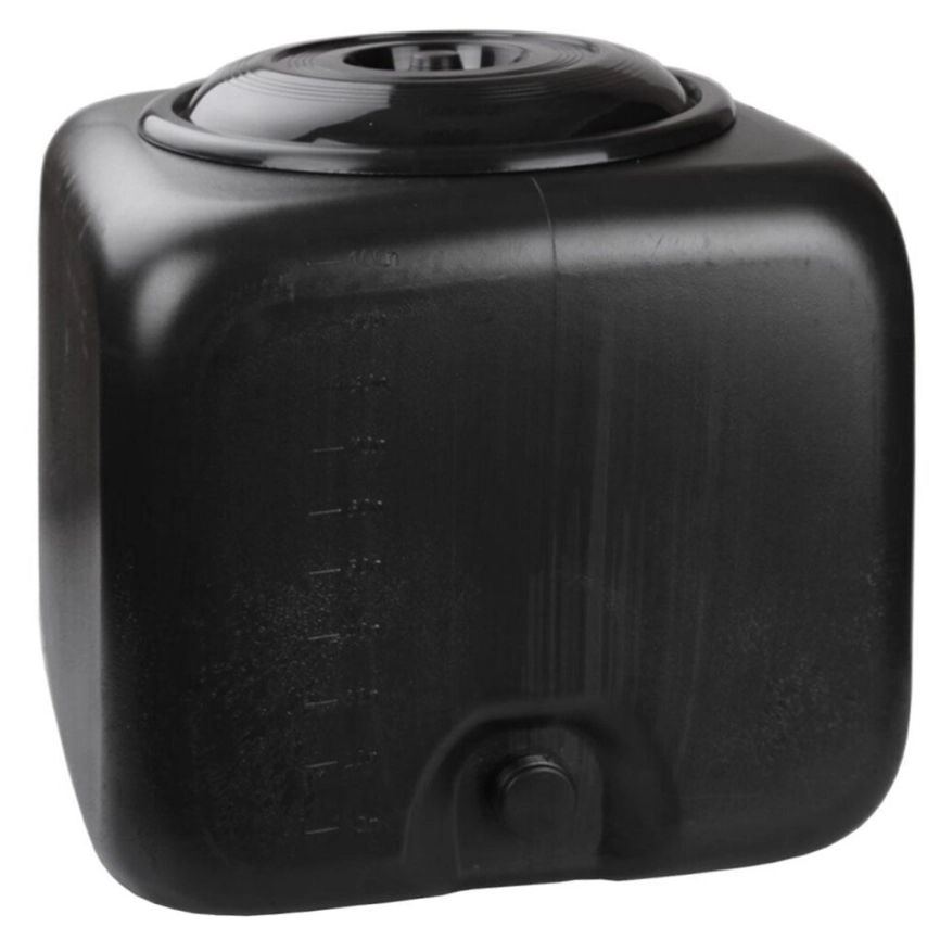 Бак пластм.100л с крышкой Квадр.500х500х550см д/Питьевой воды фото 1