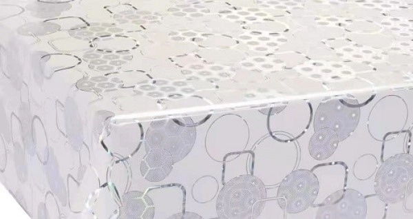 Клеёнка термостойкая непрозрачная с рисунком ПВХ Termo ширина 0,6м толщина 0,7мм фото 1