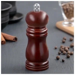 Мельница для специй "Дуновение леса" 15,5*5 см, коричневое дерево фото 1