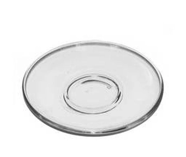 Блюдце чайное стекло д.132мм "Гламур" фото 1