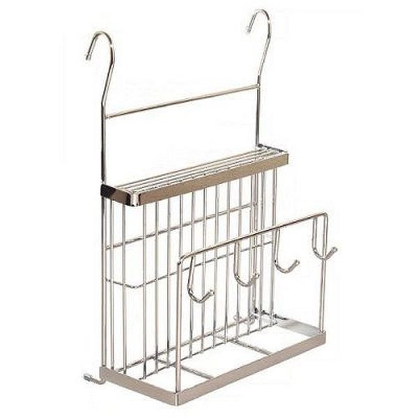 Держатель навесной д/рейлинга d16мм металл. хромир. д/Ножей,разд.Доски фото 1