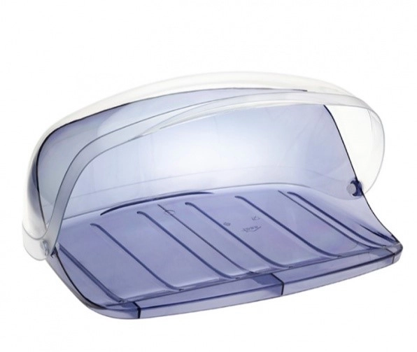 Хлебница пластм. "Кристалл" малая 315x254x150мм фото 1