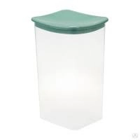 Банка для продуктов пластм. 1,9л 210х125х115мм Прозрачная фото 1