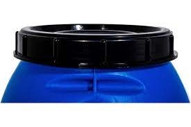 Бочка пластм. 50л с винт. крышкой, с навесн. и углубл. ручк., горл.д.220мм, Цветная ("Радиан") фото 1