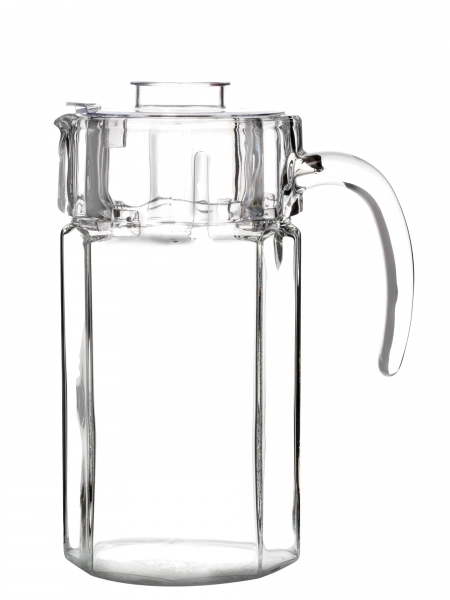 Кувшин стекло 1,6л "Октайм" с крышкой "Luminarc" фото 1