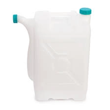 Канистра пластм. 22л со сливом 400х200х470мм фото 1