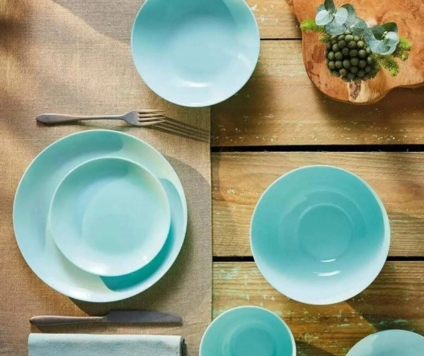 Салатник стекло Luminarc "Lillie Turquoise" d16см Бирюзовый фото 1