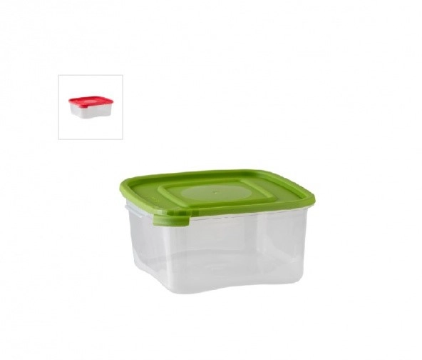 Контейнер д/прод. пластм. "Каскад" 1,4л 175х175х65мм д/микров.печи фото 1