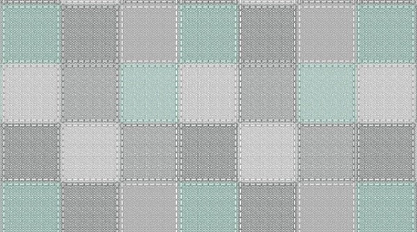 Клеёнка на неткан.основе МАЖОР Клетка шир.1,35м фото 1