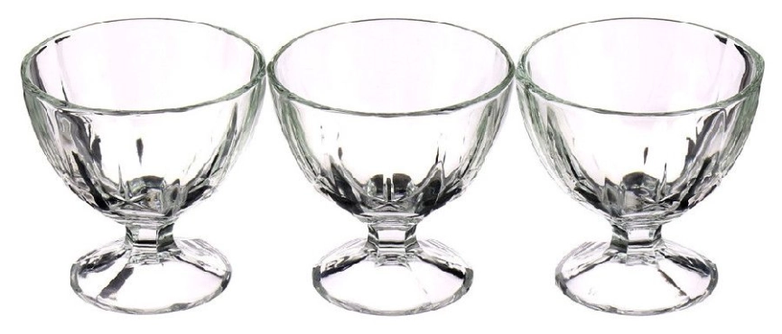 Набор креманок стекло Luminarc "Maldives" 3шт 300мл фото 1