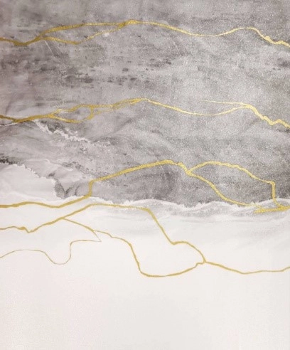 Клеёнка термостойкая рифленая непрозрачная АРТ шир.0,8м толщ.0,8мм фото 1