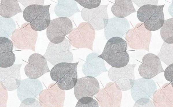 Клеенка хлопковая De Rosa с тефлоновой пропиткой Листочки 1.37 фото 1