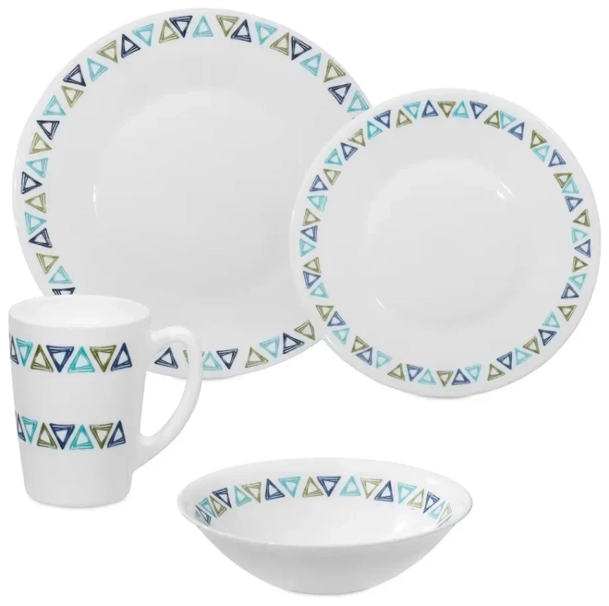 Набор столовый стекло Luminarc 16пр/4перс. "Jive" фото 1