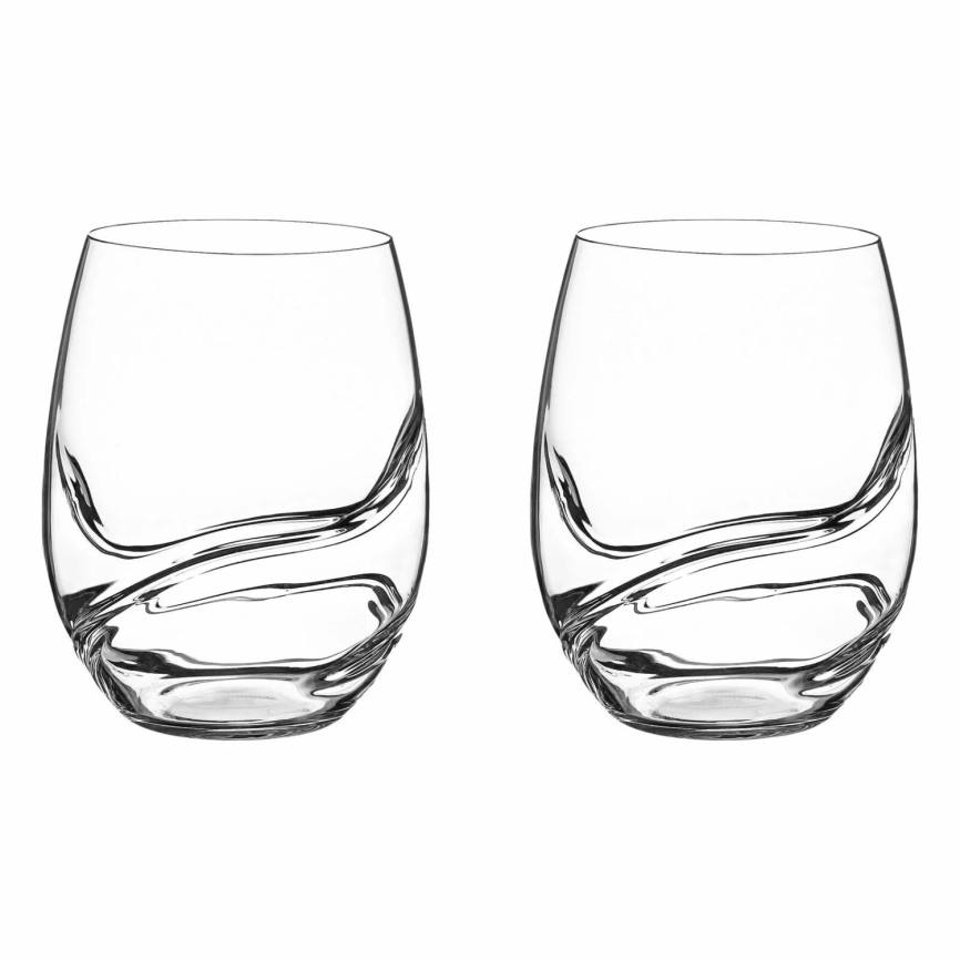 Набор бокалов стекло "BOHEMIA" "Турбуленция" 2шт 500мл  фото 1