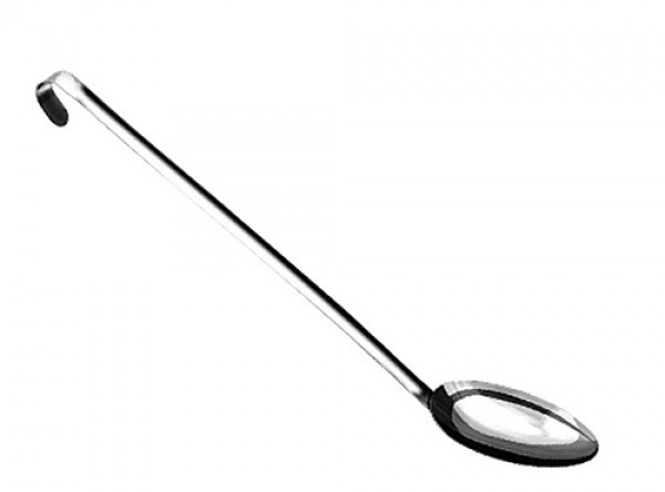 Ложка гарнирная нерж. "Поварская" 100мл дл.ручки 390мм фото 1
