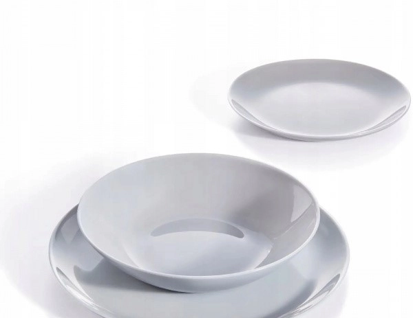 Тарелка стекло Luminarc "Diwali Granit" мелк. d19см Серый фото 1